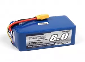 TURNIGY HIGH CAPACITY 8000mAh 6S 22.2V 12C-24C LIPO BATTERY XT90 - Picture 1 of 1