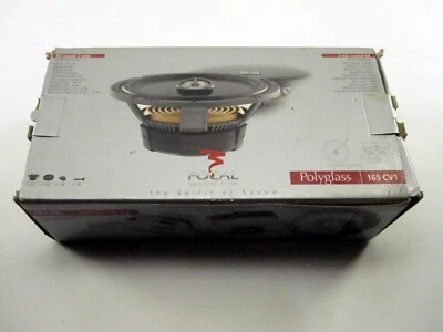 Polyglass 165 CV1 6-1/2" Polyglass Woofer In Box Two Speakers - Image 1 of 4