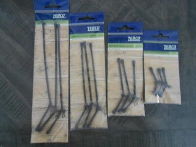 BEHR/ZEBCO Anti Tangle Feeder Boom gebogen in schwarz 3 Stück oder als Set 12 Stück Zebco