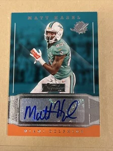 Matt Hazel 2016 Donruss Signature Series Autogramm 35 Dolphins Browns Colts Autogramm - Bild 1 von 1