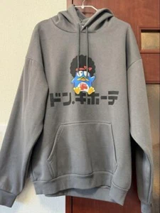 Bruno Mars x Don Quijote Limited-edition Gray Hoodie JPN L / US M Used Japan - Picture 1 of 2