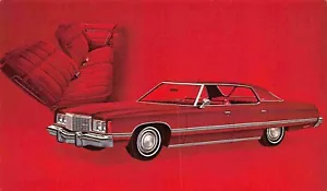 Chevrolet 1974 Caprice klassische Sportlimousine Auto Auto Werbung Postkarte - Bild 1 von 2