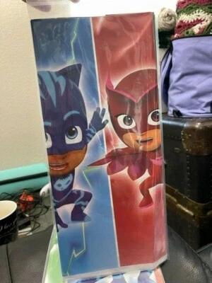 PJ Masks Plastic Table Cover Birthday Party Supplies Decoration ~ Pajama Heroes - Image 1 of 2