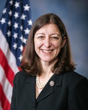 US REPRESENTATIVE ELAINE LURIA OFFICIAL PORTRAIT 8x10 SILVER HALIDE PHOTO PRINT