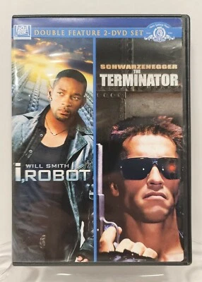 I, Robot / The Terminator (DVD, 2009, 2-Disc Set, Double Feature) RARE OOP - Image 1 of 4