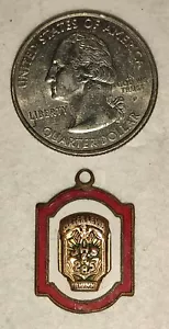 Vintage Meyer Levin 285 Junior High School Gold Filled Anhänger Brooklyn NY - Bild 1 von 4