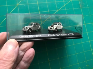 CITROEN 2CV 1949+ CITROEN 2CV SAHARA 1958 UNIVERSAL HOBBIES 1/87 - Picture 1 of 4