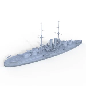 SSMODEL 1/200 Militär Modellbausatz SMS Viribus Unitis Schlachtschiff segmentierter Rumpf - Bild 1 von 3