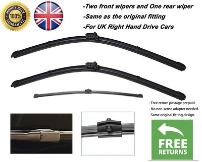 Limpiaparabrisas delantero y trasero 26"19"13" para Mercedes Benz EQA 2020-2024 Foto 1 de 4