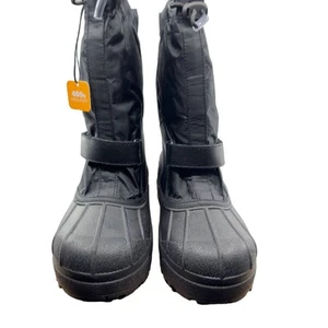 NUEVA Bota de Senderismo Columbia Snow Invierno Alta Parte Superior Aislante Cordón Negra Talla 7W - Imagen 1 de 5