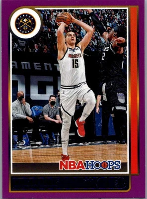 2021-22 Hoops #11 Nikola Jokic Purple - Image 1 of 2