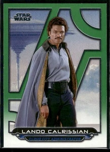 Star Wars: Galactic Files Reborn 2017 #ESB-3 Lando Calrissian #ESB-3 verde/199 - Imagen 1 de 2