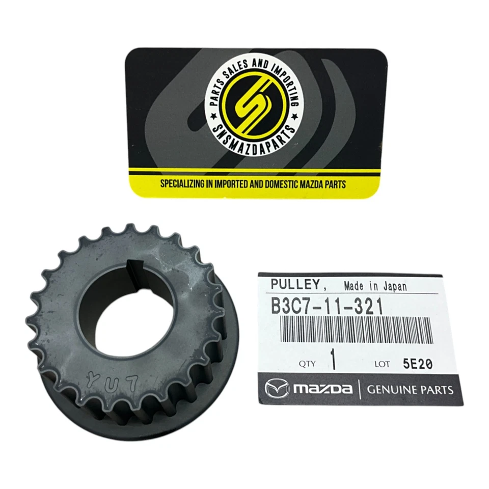 91-05 Mazda Miata MX5 MX-5 OEM Timing Belt Engine Crank Gear Pulley B3C7-11-321 - Image 1 of 1