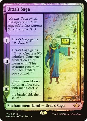 Magic MTG Modern Horizons 2 FOIL Urza's Saga NEAR MINT NM - Image 1 of 1