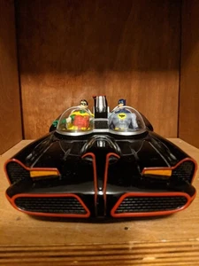 1966 Batman & Robin W/ BATMOBILE SPIN MASTER INFINITE HEROES DC UNIVERSE - Picture 1 of 5