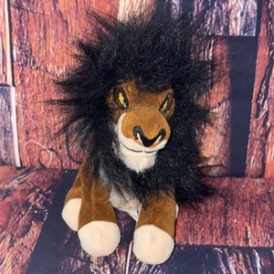 Vintage Disney Lion King Scar Plush Stuffed Animal Villain Toy Collectible - Picture 1 of 10