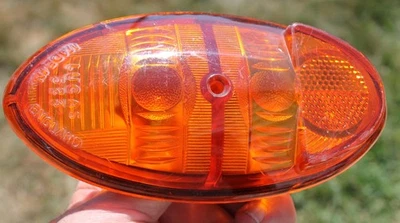 Lente ámbar claro vintage Alfa Romeo/NASH ÁMBAR LUCAS 523 HECHO EN INGLATERRA Foto 1 de 4