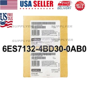 New Siemens 6ES7132-4BD30-0AB0 SIMATIC DP5 electronic module 6ES7 132-4BD30-0AB0 - Picture 1 of 11