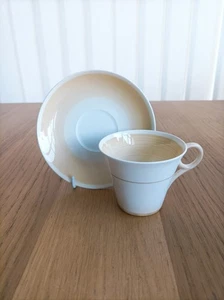 Art Deco Shelley "Swirls" Kaffeetasse & Untertasse in Regentenform  - Bild 1 von 4