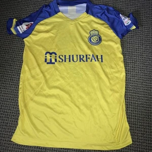 Al-Nassar Futbol Shirt #7 Ronaldo Youth Small 24 - Picture 1 of 4