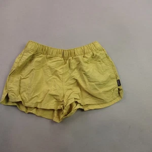 Patagonia Shorts Girls XS Lightweight Outdoors Activewear Drawstring Yellow - Picture 1 of 10