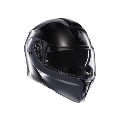 Casco Moto Modulare AGV Streetmodular E2206 Resia Matt Black/Grey Nero Opaco - Immagine 1 di 4
