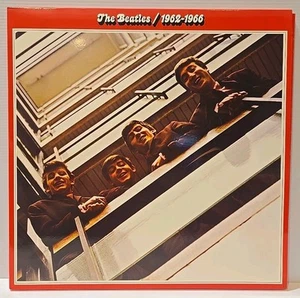 THE BEATLES 1962 1966 RED 2 LP SET - VINYL MINT - 2014 ALL ANALOG MASTERS IMPORT - Photo 1 sur 21