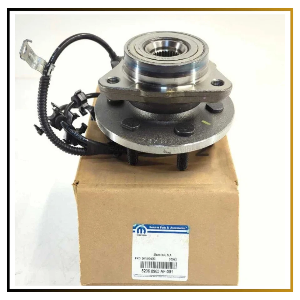 Cojinete de buje delantero genuino Mopar 1997-2004 Dakota Durango 52068965AF OEM Foto 1 de 3