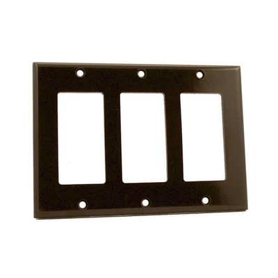 Placa de pared Leviton Decora/GFCI Dispositivo Decora de 3 velocidades, tamaño estándar, termoestable,... Foto 1 de 3