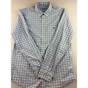 Vineyard Vines kariertes Button-Down-Hemd für unterwegs Performance Medium - Bild 1 von 9