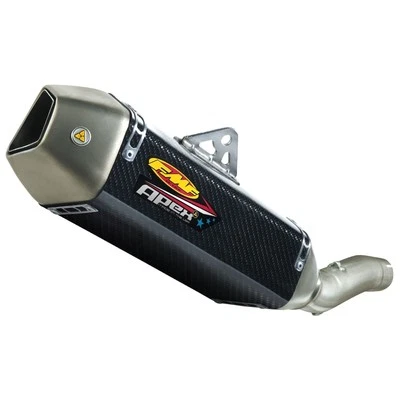 Suzuki GSX-R750 2006-2007 FMF Apex Slip-On Muffler Titanium/Carbon - image 1 of 2