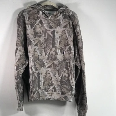 Sudadera con Capucha Hollister Suelta Cinch Camuflaje, Para Hombre Talla M Alto - Marrón Camuflaje Foto 1 de 4