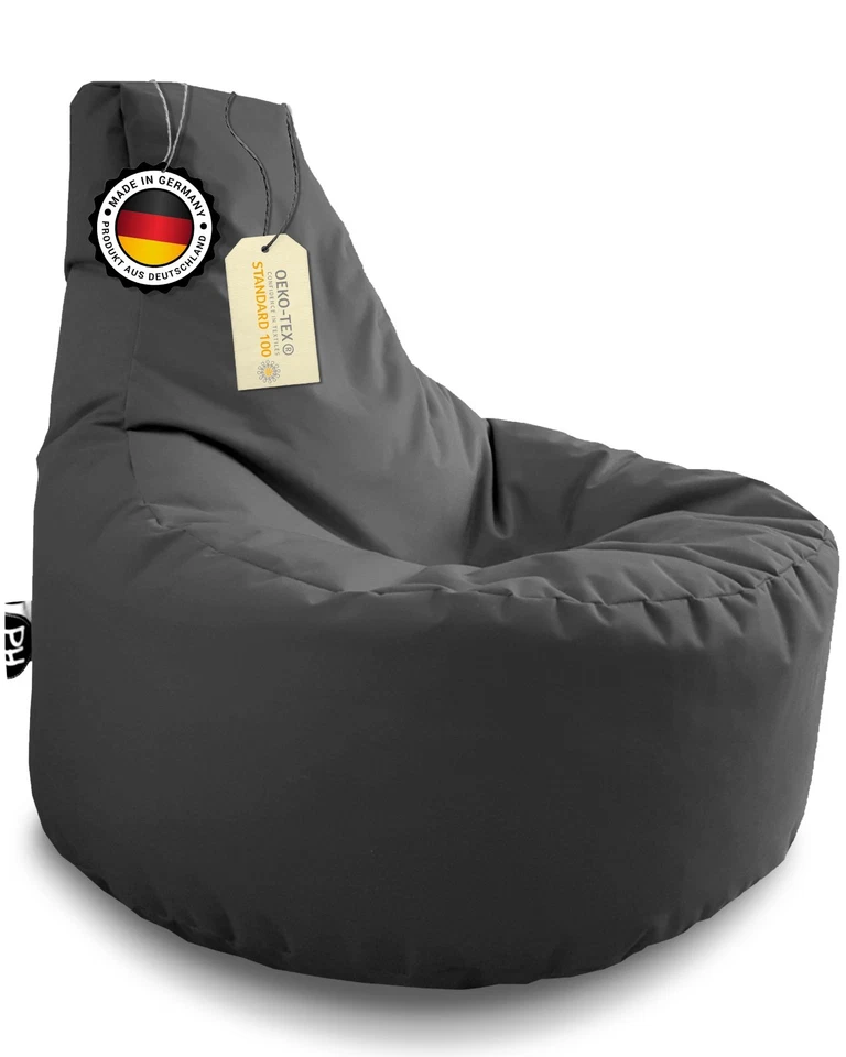 Patchhome Gamer Sitzsack Sitzkissen Beanbag  Player Lounge Sessel Kissen NEU - Bild 1 von 4