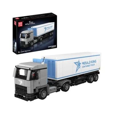Mould King 24070 Camion Container Klemmbausteine 548pcs Giocattolo Kit-NUOVO-OV - Immagine 1 di 4