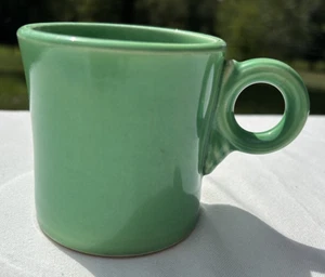 As Found Fiesta Ware Retired Light Green Tom and Jerry Mug Good Used Cond. - Picture 1 of 10