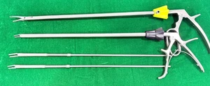 Aplicador laparoscópico Hem-o-Lok de gran tamaño y aplicador de clip varilla larga 10 mm x 330 mm - Imagen 1 de 11