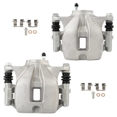 Par de pinças de freio traseiras para 2008 - 2013 TOYOTA HIGHLANDER com suporte - Imagem 1 de 4