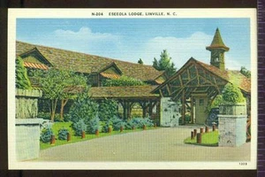 Eseeola Lodge LINVILLE North Carolina Vintage Postcard - Picture 1 of 1