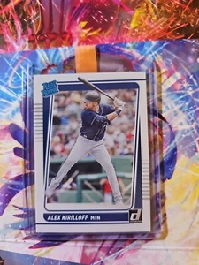 2021 Donruss Alex Kirilloff #40 BASEBALL Rookie Minnesota Twins RC - Foto 1 di 2