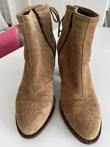 Damen Stiefelette, Wildleder Braun, Größe 38, von Zinda - Bild 1 von 4