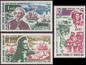 St-Pierre et Miquelon PA Nr. 54 bis 56 - Bild 1 von 1