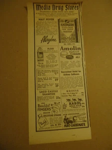 Medien Drogerien 1936 Zeitungsanzeige - Bild 1 von 1