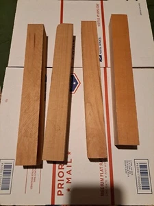 4) Black Cherry Game Call Blanks 12"x1.5"x1.5" (+/- 1/8") - Picture 1 of 1