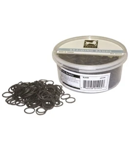 New! 800 ct. count BRAIDING BANDS For horse show equine mane tail 5 COLORS! - Picture 1 of 6