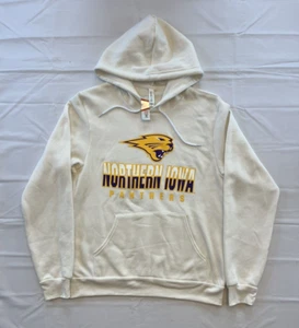 NWT University of Northern Iowa Panthers Sweatshirt Hoodie Sz Md Bella Canvas - Picture 1 of 8