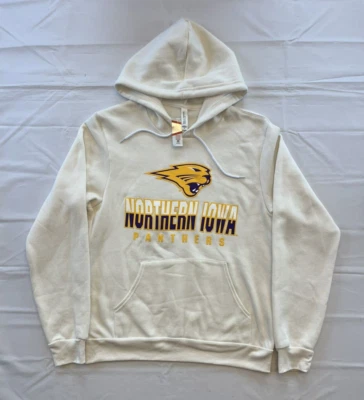 NWT University of Northern Iowa Panthers  Sweatshirt Hoodie Adult Med Football - Image 1 of 4