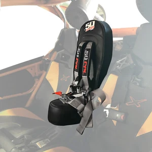 Middle Bump Seat Bench SILVER Harness Child Booster CAN-AM X3 XDS XRS Turbo MAX - Bild 1 von 9