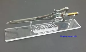Soporte de exhibición de acrílico para He-Man mini escala espada de poder entretenimiento de fábrica - Imagen 1 de 3