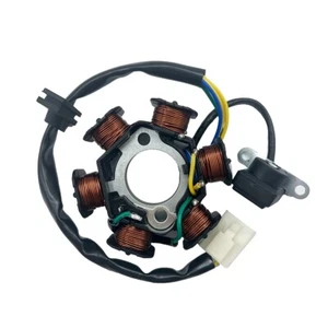 4 wires 6 Coil Magneto Stator Fit GY6 110cc Scooter Moped ATV Go Kart Dirt Bike - Picture 1 of 10