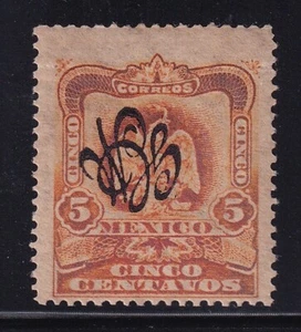 uco72 Mexico 1914 Civil War Script GCM Carranza ovpt inverted Sc#482 - Picture 1 of 1